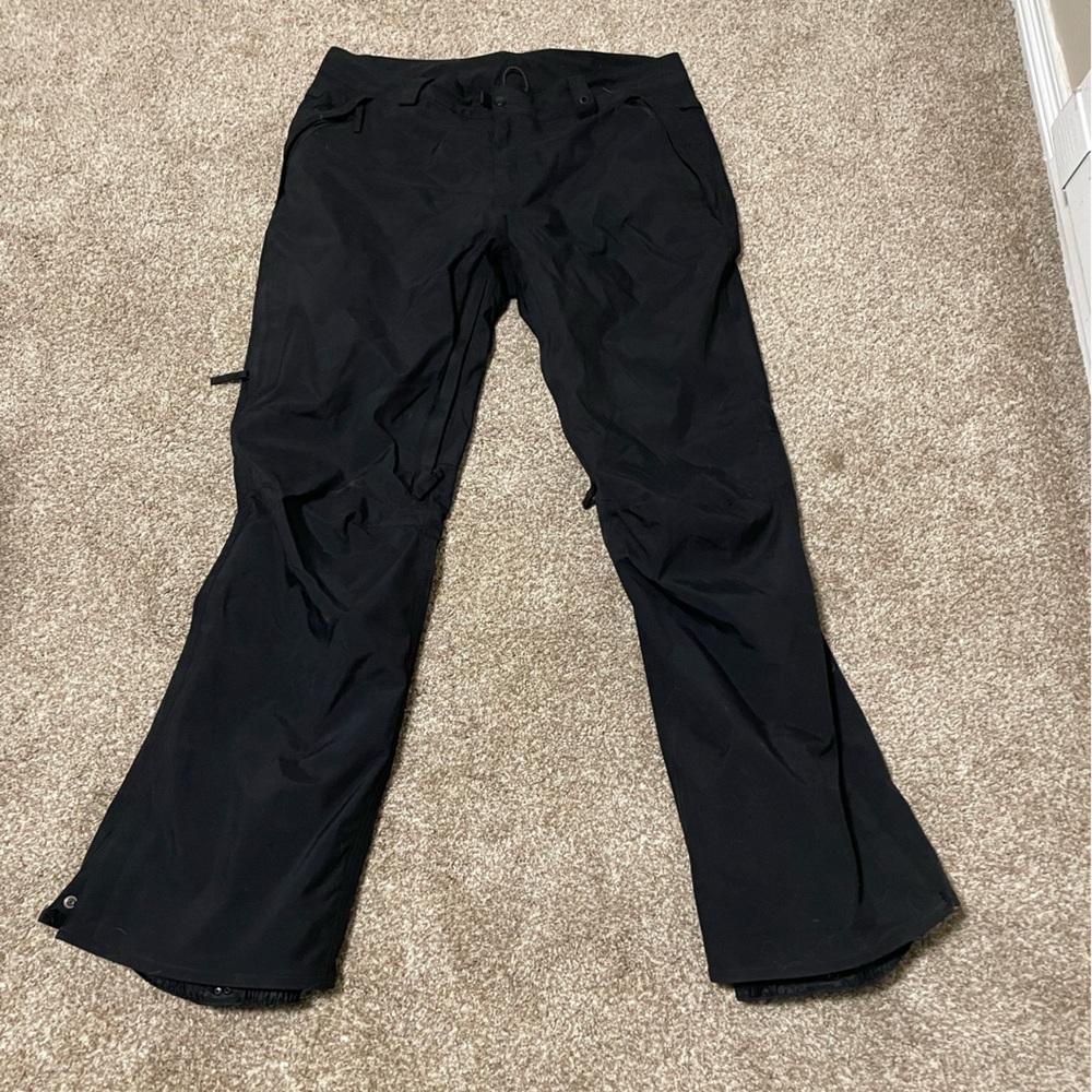686 Men's Black Snow Pants